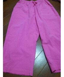 ピンクガウチョパンツ(スラックス)