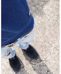 gilet | デニムパンツ