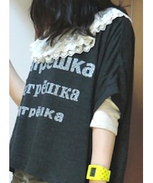 franchelippee | レース衿カットソー(Tシャツ/カットソー)