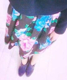 花柄ワンピ(ワンピース)