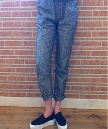 リネン ストライプパンツ
(その他パンツ)