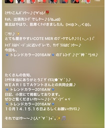 トレンドカラー2016AW詳細 | 福袋/福箱