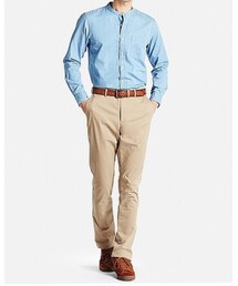 UNIQLO | MEN スリムフィットノータックチノ(その他パンツ)