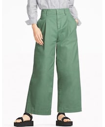 UNIQLO | ハイウエストチノワイドパンツ(チノパンツ)