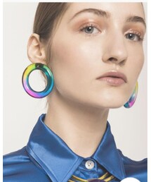 ear PAPILLONNER | Antuva Rainbow Earrings(ピアス（両耳用）)