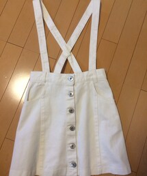 INGNI | デニム地サスペ付きタイトスカート(デニムスカート)