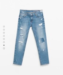 ZARA | ボーイフレンドデニム(デニムパンツ)