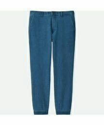 UNIQLO | ジョガーパンツ（デニム・丈短め64cm）＋EC(デニムパンツ)