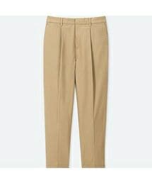 UNIQLO | コットンテーパードアンクルパンツ（丈標準64cm）(その他パンツ)