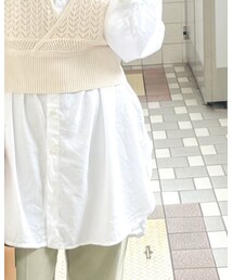 GLOBAL WORK | シャツワンピース