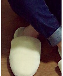 モコモコ100均スリッパ♡笑 | その他シューズ