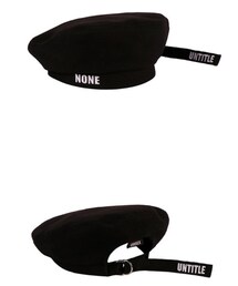 BASIC COTTON | ハンチング/ベレー帽