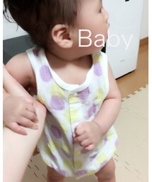 この肌着お気に入り♥️ | ロンパース