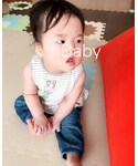 暑いし(´д｀；)の「トップス(タンクトップ)」