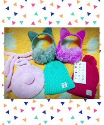 ガールズトレンド研究所×ダイソー | ダイソーの200円グッズが可愛すぎる！😳💕(ニットキャップ/ビーニー)