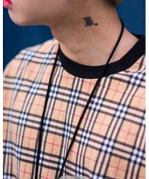 ｌａｏ | スクエアチェック 半袖シャツ(Tシャツ/カットソー)