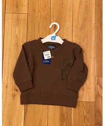 西松屋 | ポケット付きスウェットトレーナー　649円(スウェット)