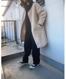mite | ノーカラーコート