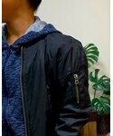 UNIQLO(ユニクロ)の「ジャケット/アウター(MA-1)」