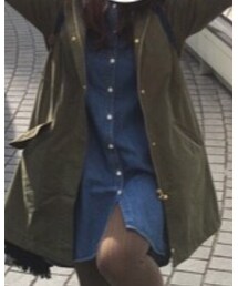 無印良品 | シャツワンピース