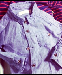 ZARA | ブルーシャツ(シャツ/ブラウス)