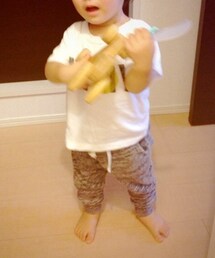 ZARA | 霜ふりサルエルパンツ(その他パンツ)