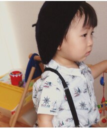 GU | ネイビーベレー帽(ハンチング/ベレー帽)