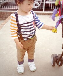 next | ベージュチノパン(チノパンツ)