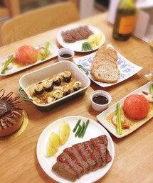 パパ作 お祝いご飯♡ | その他
