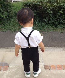 西松屋 | 黒サスペンダー(サスペンダー)