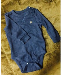 babyGAP | 重ね着にピッタリ★何にでも合う色(ロンパース)