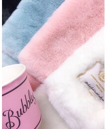 BUBBLES | ふぁーまふらー(マフラー)