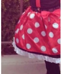 ミニーちゃんスカート | 4歳娘 ディズニーコーデ(スカート)