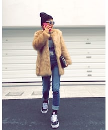 polcadot | ニットキャップ/ビーニー