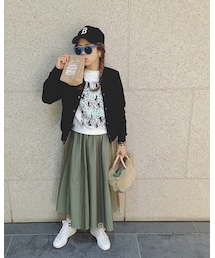 makoo | Recycle lather lunch bag(バッグ)