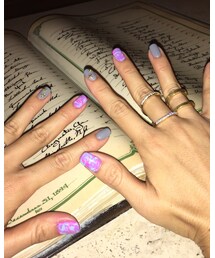 new nail 💅 | お店の名前は nadine nails 💜(ハンドケア/ハンドクリーム)