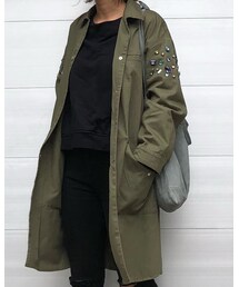ZARA | ミリタリージャケット