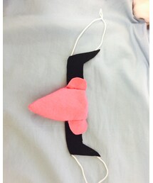 Handmade | ワルイージ付け鼻(フェルト生地)(ファッション雑貨)