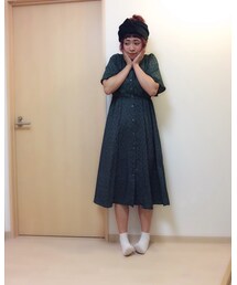 ワンピースの詳細 | 暗かったので室内でも撮りました⸌◦̈⃝⸍(ワンピース/ドレス)