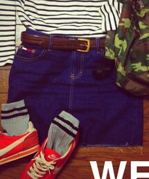 TOMMY | デニムスカート(デニムスカート)