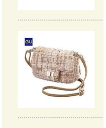 GU | GIRLSツイーディバック(ショルダーバッグ)