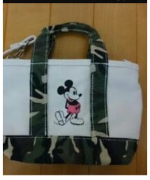 しまむら | 
ミッキーカモフラ柄トートバッグ(ショルダーバッグ)