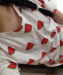 スイカ柄Tシャツ
(Tシャツ/カットソー)