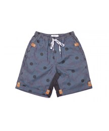 oqLiq | Floral short pants 太陽花反折休閒短褲(その他パンツ)