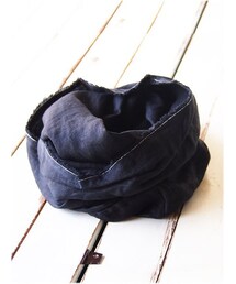 リネンウールスヌード(ストール/ショール)