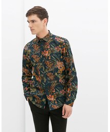 ZARA | 印花襯衫(シャツ/ブラウス)