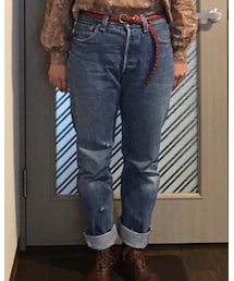 Levi's | 少しオーバーサイズの501xx 良い感じ(デニムパンツ)