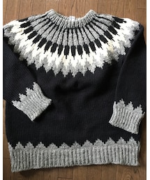 VINTAGE | ギリシャ製のハンドニット(ニット/セーター)