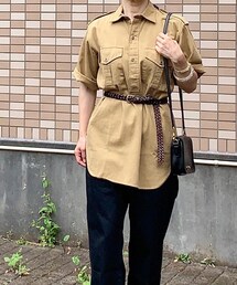 VINTAGE | 50's Vintage Bukta Khaki Drill Pull Over(シャツ/ブラウス)