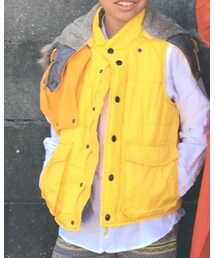 DENIM DUNGAREE | ダウンベスト